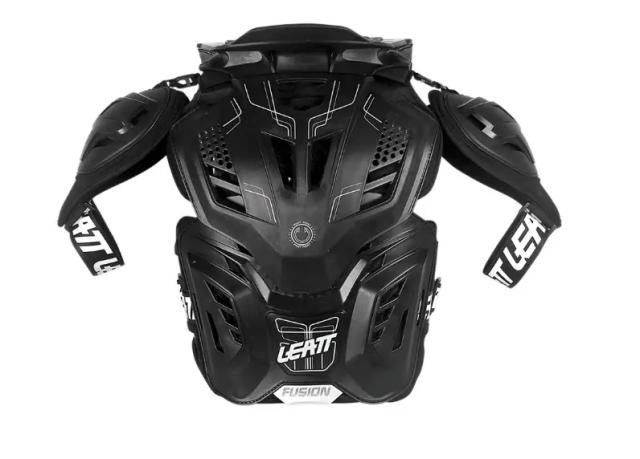 ^._.^ページ 新しい Leatt フュージョン ベスト 3.0 - ブラック - XXLarge