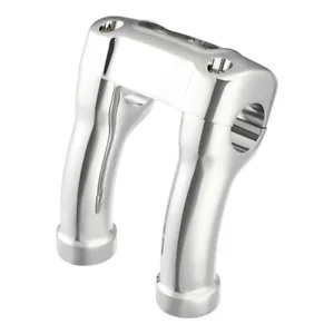 4インチ ハンドルバーライザー 1 1/4インチ トップクランプ ハーレー