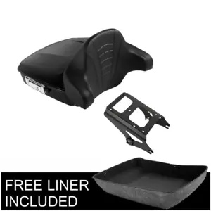 確認用　専用出品　2セット マットチョップドトランクバックレスト取り付けラックハーレー