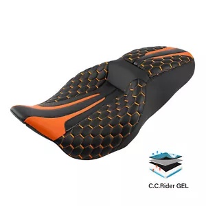 運転席&助手席ジェルシート ハーレーツーリングロードグライド