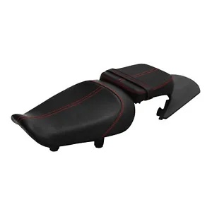 ブラック + レッド PU レザー運転席助手席ハーレー RH1250S 2021 以降