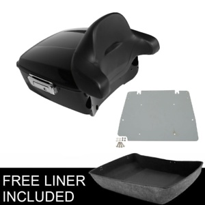 キングトランクバックレストベースプレートハーレーツーリングツアー