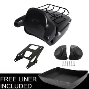 キングパック トランク ラック パッド スピーカー付き ハーレー ツアー