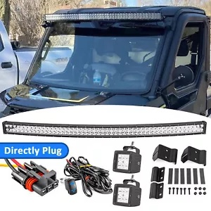 ポラリスレンジャー 1000 バスバールーフ 50 インチ湾曲 LED ライト