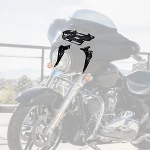 MOFUN インナーフェアリングラジオブラケットセット 2014-2023 ハーレーツーリング FLHX、FLHT 用 MOFUN Inner Fairing Radio Brackets Set For 2014-2023 Harley Touring FLHX, FLHT