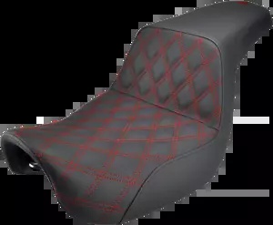 Saddlemen ブラック レッド ラティス ゲル ステップアップ