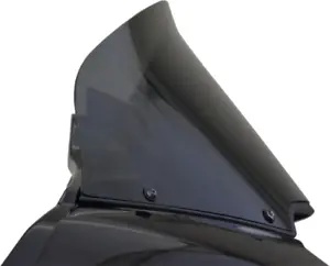 ウインドベスト 10インチ ダークスモーク オートバイ フロントガラス 15-19 ハーレー ツーリング FLTRX FLTRU Wind Vest 10
