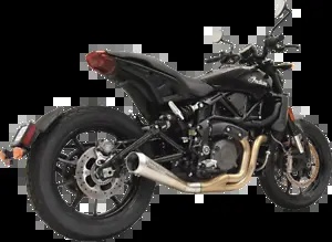 Bassani ステンレススチール ローマウント スリップオンマフラー