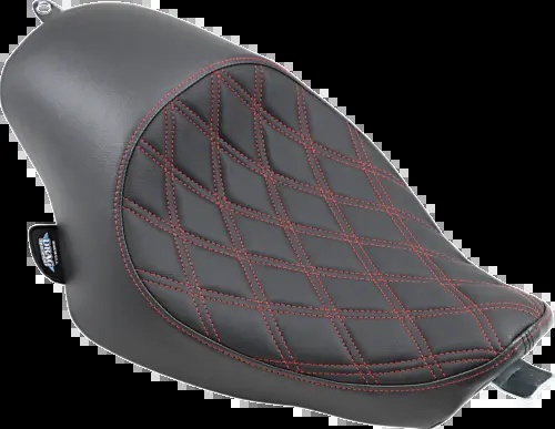 同梱商品 Drag Specialty レッド ダイヤモンド ステッチ 3/4 ソロシート