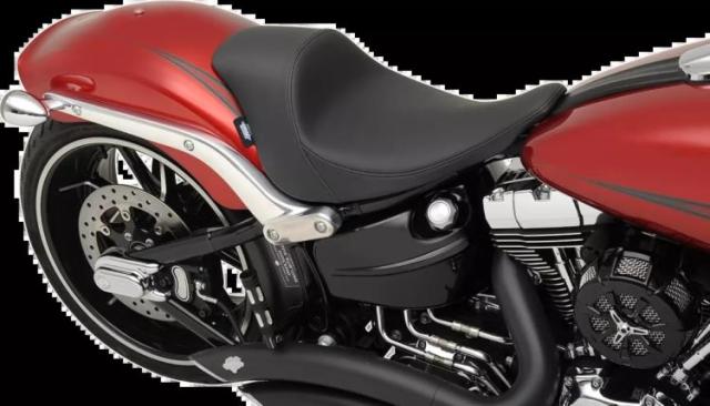 Drag Specialty ブラック スムース レザー ソロ シート 2013