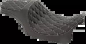 Drag Specialtys プレデター III ダイヤモンド シート 2008-2023 ハーレー ツーリング FLHX に適合 Drag Specialties Predator III Diamond Seat fits 2008-2023 Harley Touring FLHX