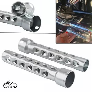 ペアオートバイバッフルセット ハーレー 1-3/4 インチドラッグパイプ & カスタムアプリケーションに適合 Pair Motorcycle Baffle SET Fit For Harley 1-3/4