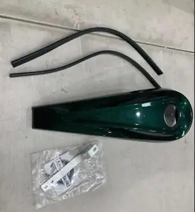 OS&D Advanblack Deep Jade Pearl タンク ダッシュ コンソール ブラック フォレスト ハーレー 08 用 OS&D Advanblack Deep Jade Pearl Tank Dash Console Black Forest for Harley 08