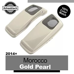 モロッコ ゴールド パール 6x9 インチ サドルバッグ スピーカー蓋 オーディオ カバー ハーレー ツーリングに適合 MOROCCO GOLD PEARL 6x9