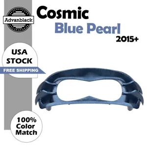 コズミックブルーパールヘッドライトベゼルはハーレーダビッドソンロードグライドFLTRX 15+に適合します Cosmic Blue Pearl Headlight Bezel Fits Harley Davidson Road Glide FLTRX 15+