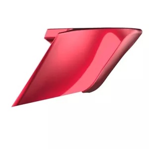 Velocity レッド Sunglo CVO 拡張ストレッチサイドカバーパネル 2014+ ハーレー用 Velocity Red Sunglo CVO Extended Stretched Side Cover Panel For 2014+ Harley その他バイクパーツ