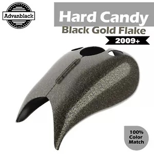 ハード キャンディ ブラック ゴールド フレーク 09+ ハーレー用