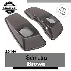スマトラブラウン 6x9インチ サドルバッグ スピーカー蓋