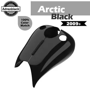 アークティックブラック 09+ ハーレー用 ストレッチタンクカバー