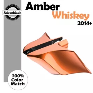 Amber Whisky ストレッチ拡張サイドカバー 14 歳以上ハーレー