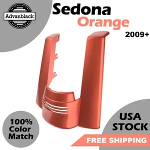 セドナオレンジ カットアウトなし リアフェンダーエクステンションフィラー 09+ ハーレーツーリングに適合 Sedona Orange No Cutout Rear Fender Extension Filler Fits for 09+ Harley Touring