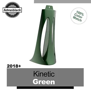 KINETIC グリーン ABS プラスチックチンスポイラー M8 ハーレー