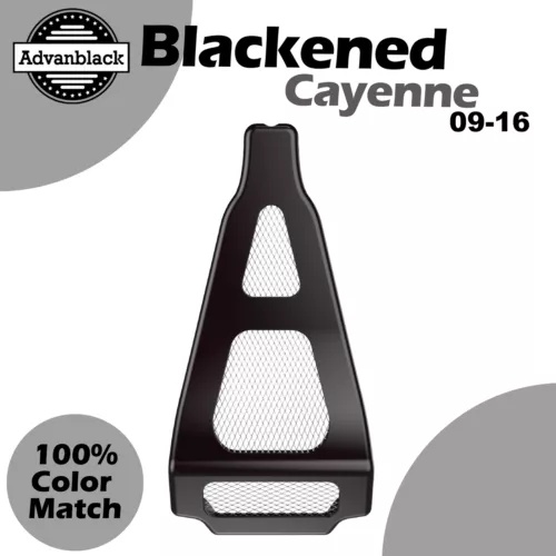ブラック カイエン ABS チン スポイラー 空冷ハーレーダビッドソン ツーリング 09-16 に適合 Blackened Cayenne ABS Chin Spoiler fit Air-Cooled Harley Davidson Touring 09-16