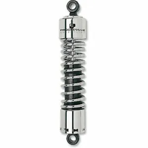 Progressive 412 クローム 13.5 インチ 標準リアショック 53-78 ハーレースポーツスター KHK 用 Progressive 412 Chrome 13.5