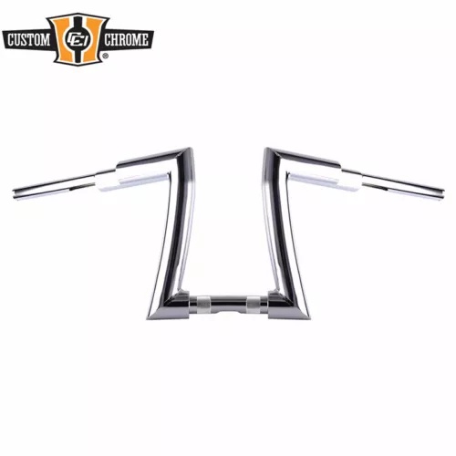 クローム 2インチ ファット 12インチ ライズ Borrachos ハンドルバー