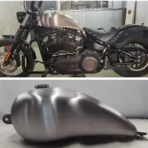 シルバー 18L オートバイガソリンガス燃料タンクハーレー
