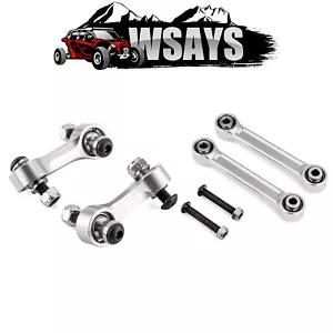 WSAYS CAN-AM MAVERICK X3 アルミ フロント & リア スウェイ バー リンク 生 2019-2024 WSAYS For CAN-AM MAVERICK X3 Aluminum Front & Rear Sway Bar Links Raw 2019-2024