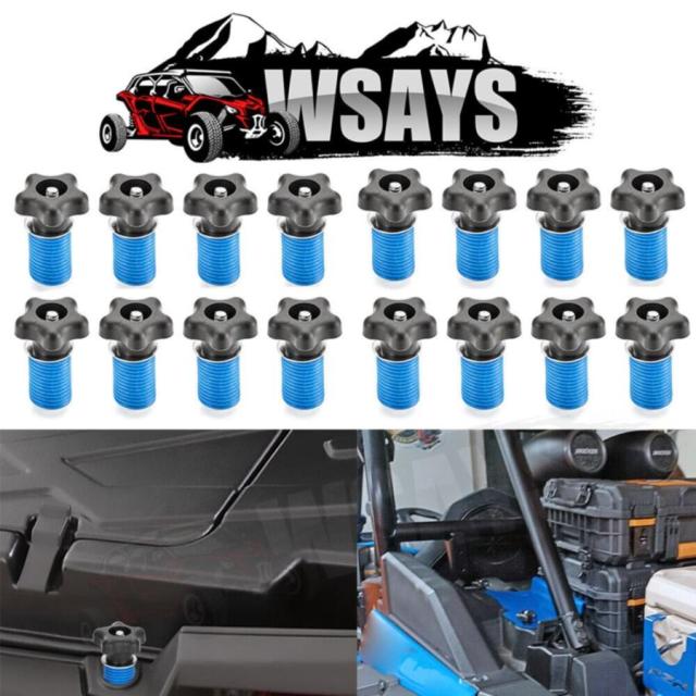 16 パック WSAYS ロックライドアンカーノブタイダウンベッドマウントフィット POLARIS RZR スポーツマン 16PACK WSAYS Lock Ride Anchors KNOB Tie Down Bed Mount Fit POLARIS RZR Sportsman その他バイクパーツ