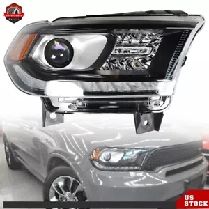 ハロゲンヘッドライトダッジデュランゴ 2016-2020 クリアレンズ右側ヘッドランプ Halogen Headlight For Dodge Durango 2016-2020 Clear Lens Right Side Headlamp