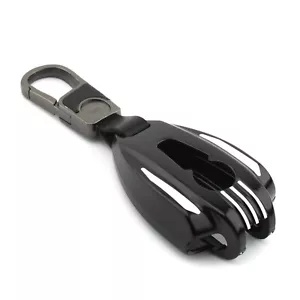キーケースプロテクターカバーシェル装飾 BMW R18 2020-2023 アルミブラック Key Case Protector Cover Shell Decorative For BMW R18 2020-2023 Aluminum Black その他バイクパーツ