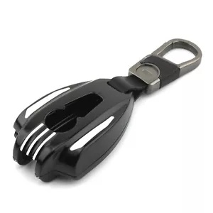 キーケースプロテクターカバーシェル装飾 BMW R18 2020-2023 アルミブラック Key Case Protector Cover Shell Decorative For BMW R18 2020-2023 Aluminum Black その他バイクパーツ