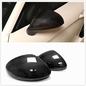 車のサイドバックミラーカバーキットポルシェ 718 ボクスターケイマン