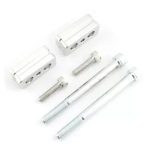 オートバイのハンドルバーライザーアダプターアップ 20 ミリメートル BMW R1200GS アドベンチャー 2008-2013 Motorcycle Handlebar Risers Adapter Up 20mm For BMW R1200GS Adventure 2008-2013
