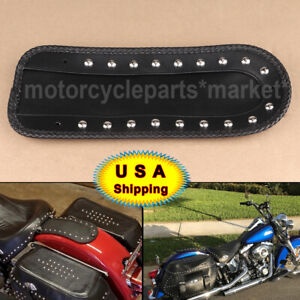 リアフェンダーよだれかけソロシートスタッズフィットハーレーヘリテージソフテイルスプリンガー FLSTC Rear Fender Bib Solo Seat Studded Fit For Harley Heritage Softail Springer FLSTC