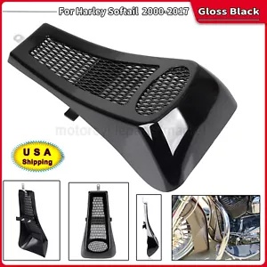 フロントフェアリングチンスポイラースクープハーレーファットボーイ