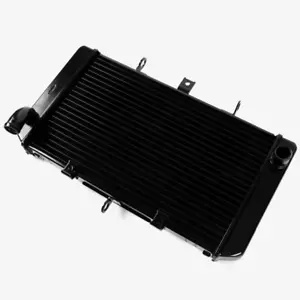 エンジン クーラー 冷却 ラジエーター Z800 2013-2016 、Z1000 07-09 アルミニウム ブラック Engine Cooler Cooling Radiator for Z800 2013-2016 , Z1000 07-09 Aluminum Black