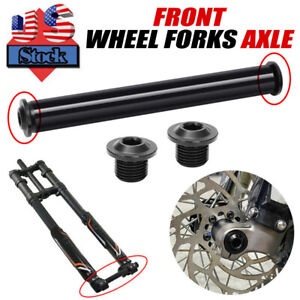 Sur-Ron DNM フォーク用の前輪車軸 Segway X260 X160 / Surron Light Bee X US Front Wheel Axle For Sur-Ron DNM Forks Segway X260 X160 / Surron Light Bee X US