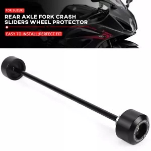 後輪フォークスライダーアクスルクラッシュプロテクタースズキ GSXR 600/1000 GSX1250FA Rear Wheel Fork Slider Axle Crash Protector For SUZUKI GSXR 600/1000 GSX1250FA