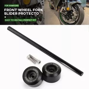 フロントアクスルスライダーフォークプロテクターガード KAWASAKI NINJA H2/R/SX ZX-10R ZX10RR Front Axle Slider Fork Protector Guard For KAWASAKI NINJA H2/R/SX ZX-10R ZX10RR その他バイクパーツ