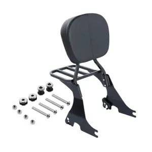低シーシーバー 荷物ラック & ドッキングキット ハーレースポーツスター XL 883 04-22 に適合 Low Sissy Bar Luggage Rack & Docking Kit Fit For Harley Sportster XL 883 04-22