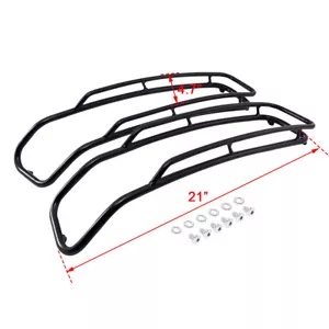 サドルバッグ蓋トップレールガードハーレーロードストリートグライド