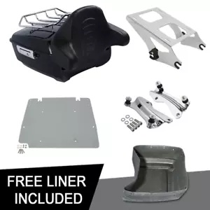 13.7インチ キングパック トランクラック バックレストプレート