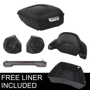 カーオーディオ -VXM-135VFNI Wicked レッド 5x7 インチ サドルバッグ スピーカー蓋