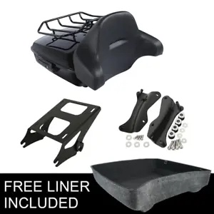 みじん切りトランクバックレストラックドッキングキットハーレーツアー