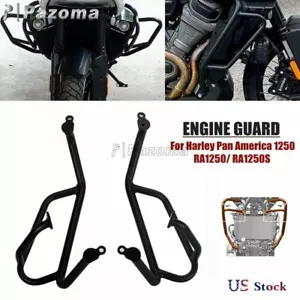 オートバイのフロントエンジンガードクラッシュバーはハーレーパン