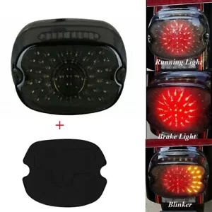 LED テールライト ブレーキ ターンシグナル ハーレー ツーリング ロードキング グライド ダイナ ソフテイル用 LED Tail Light Brake Turn Signal for Harley Touring Road King Glide Dyna Softail